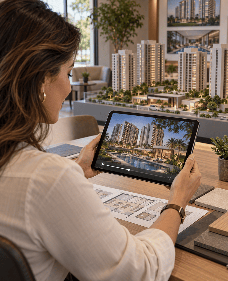 Como apresentar imóveis na planta sem depender apenas de um decorado físico